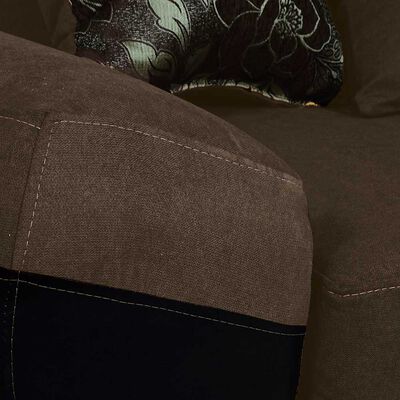 Imagen 2 del producto Juego de Living Elegant Detail Houston Sofá 3 Cuerpos + Dos Sitiales Café