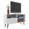 Rack TV Altavision Detroit Bco Hasta 55" Blanco
