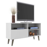 Rack TV Altavision Detroit Bco Hasta 55"" Blanco