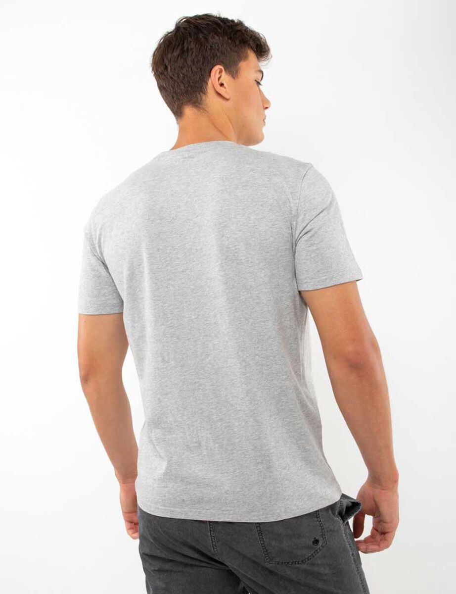 Polera Relieve Manga Corta Hombre Fiorucci