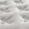Cama Europea Celta Naturals Bamboo 2 Plazas + Respaldo Liso Arena + Veladores Concept