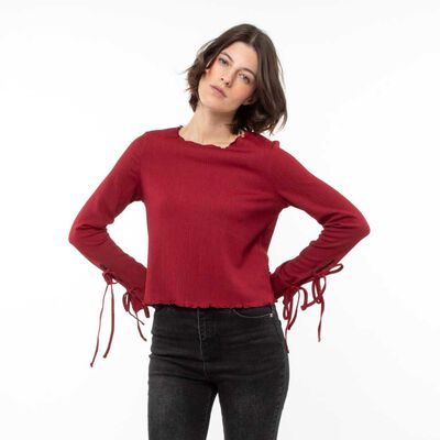 Blusa Manga Larga Mujer Zibel