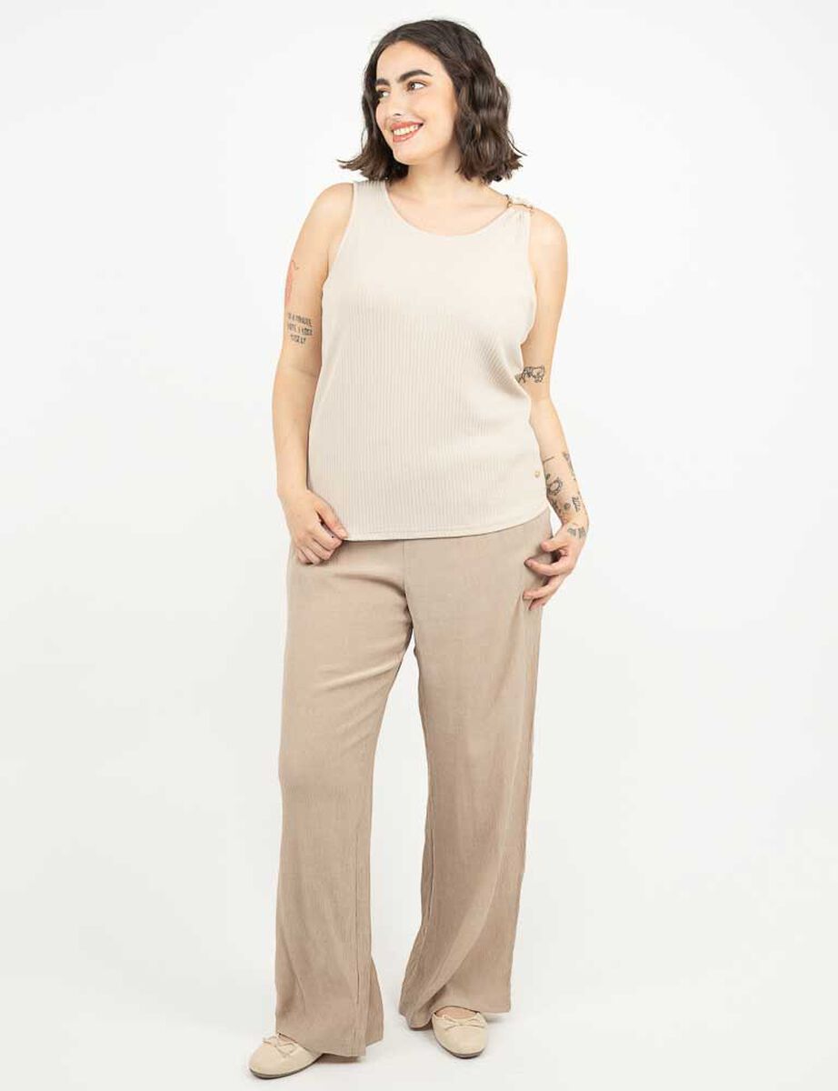 Polera Sin Mangas Mujer Extralindas