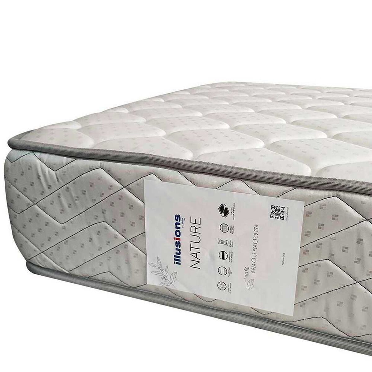 Colch&oacute;n Illusions 1,5 Plazas Nature