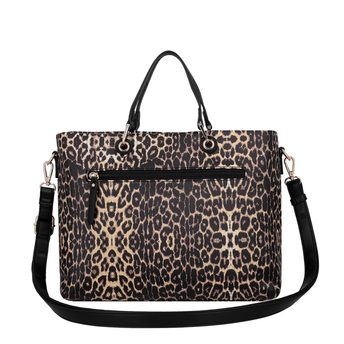 Cartera Tote Secret Narok ST6 L Leopardo