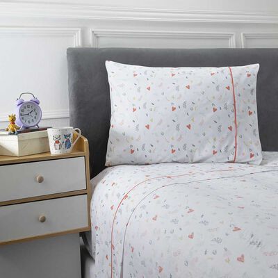 Imagen 2 del producto Juego de Sábanas Infantil Casanova Kids 144 Hilos 1,5 Plazas Spring