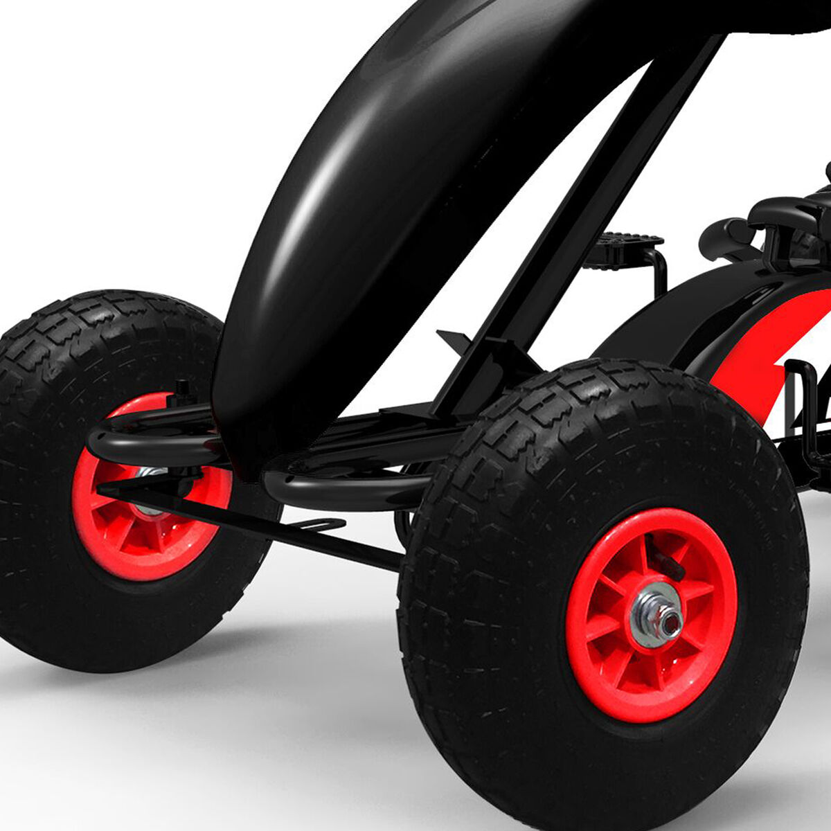 Go Kart a Pedales Negro Bebesit