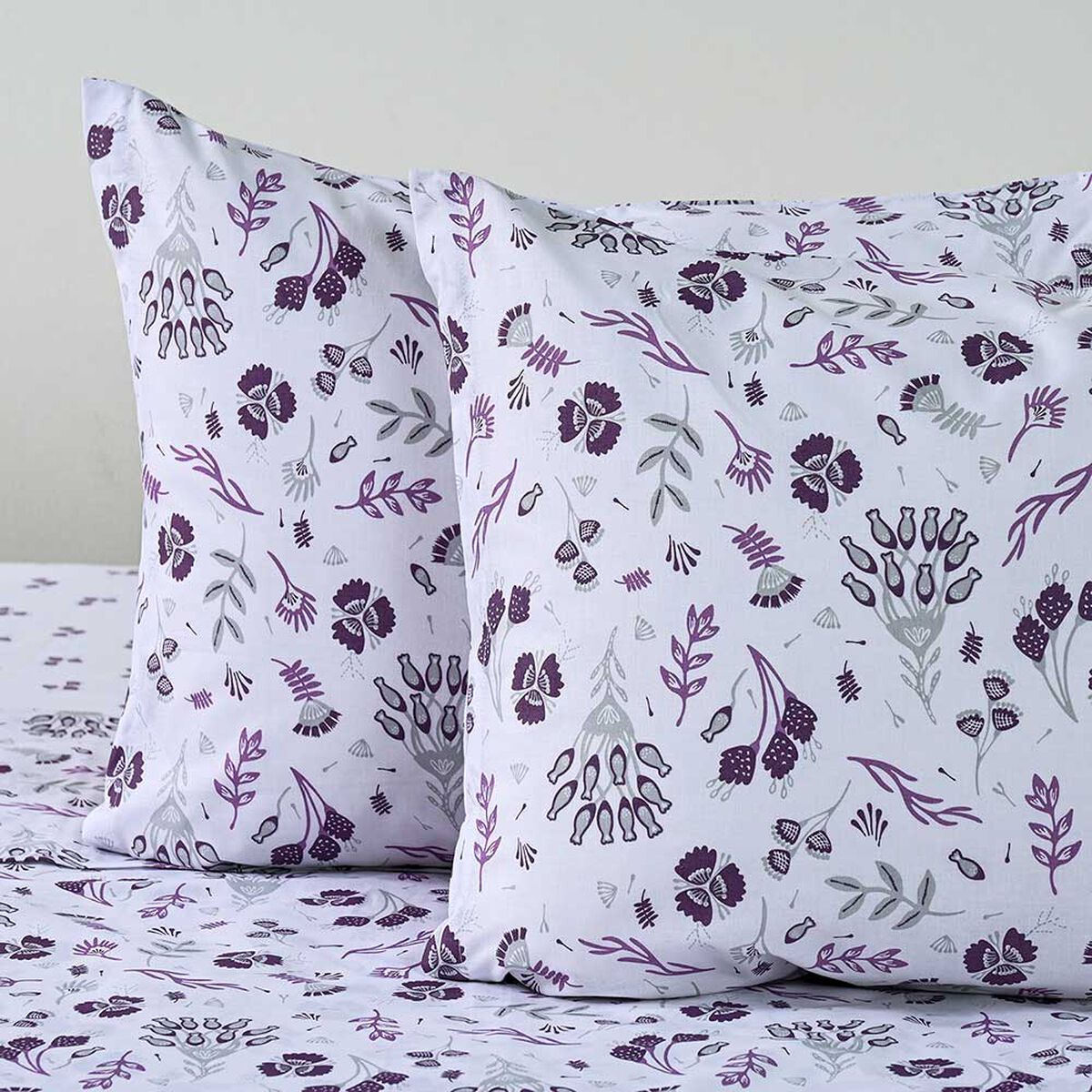 Juego de S&aacute;banas American Family King 144 Hilos Adel Lila