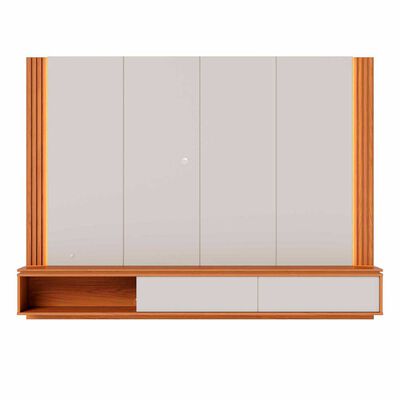 Imagen 2 del producto Panel TV Altavision Loa Blanco y Café