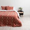 Plumón Estampada Mashini 2 Plazas Kay Coral Print Sherpa