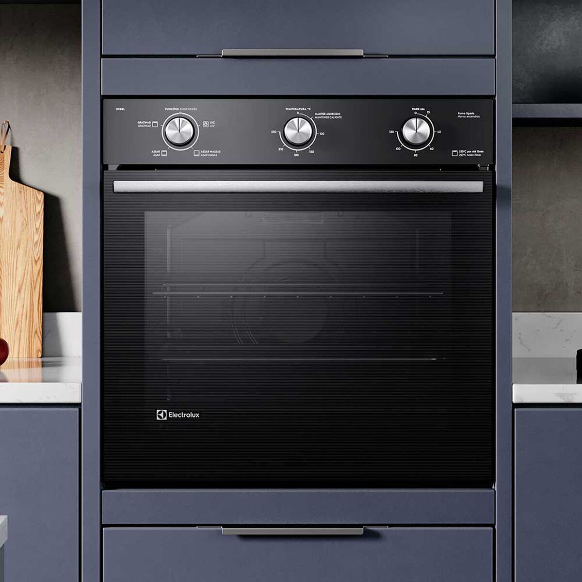 Horno Empotrable Oe8el 80 lts.