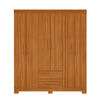 Closet Home Mobili Badara 6 Puertas 2 Cajones Caf&eacute;