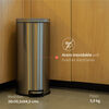 Basurero Cocina Simplit Inox Acero Inoxidable/Plástico