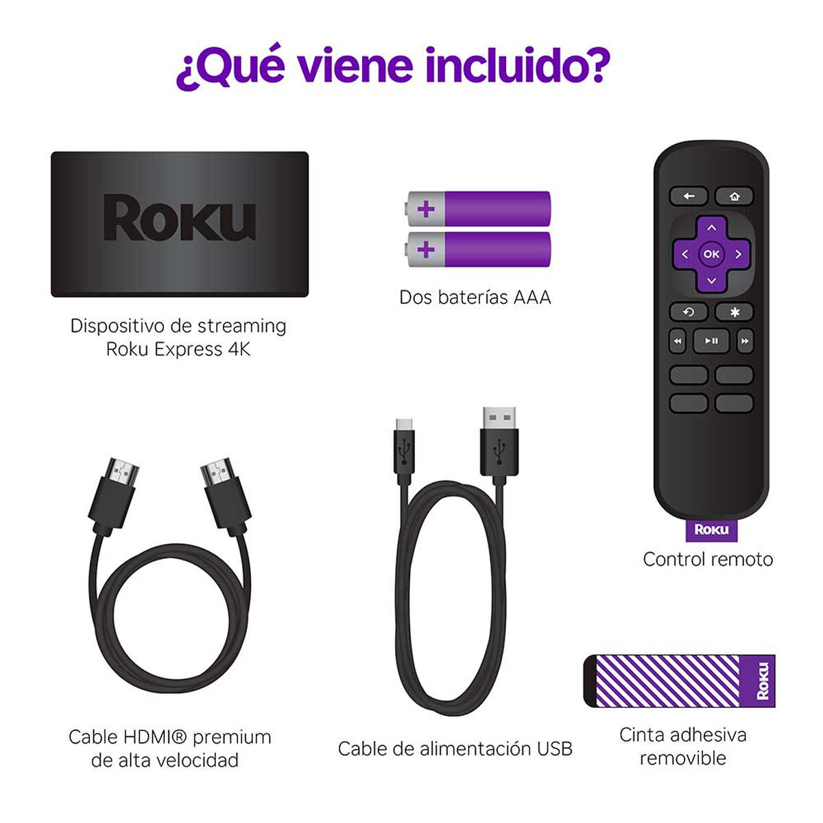 Reproductor Streaming Roku Express 4K