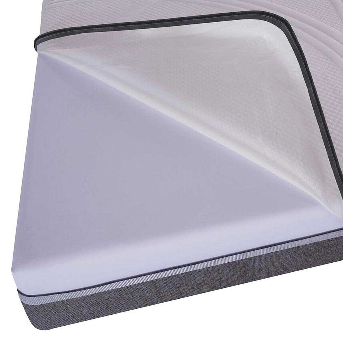 Cama Europea CIC 1,5 Plazas Ortopedic Advance + Respaldo Baker