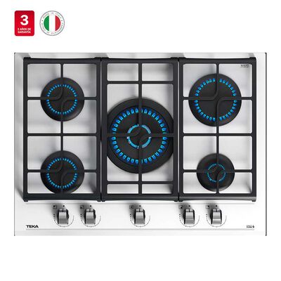 Imagen 1 del producto Encimera a Gas Teka GZC 75330 WH  5 Quemadores