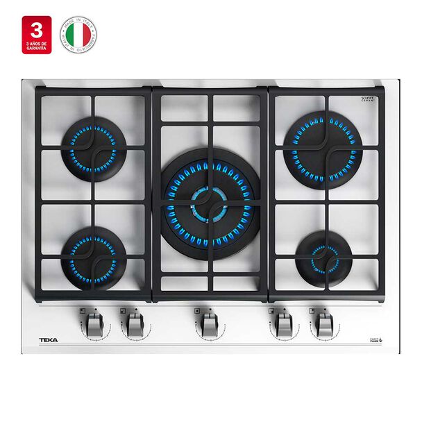 Encimera a Gas Teka GZC 75330 WH  5 Quemadores