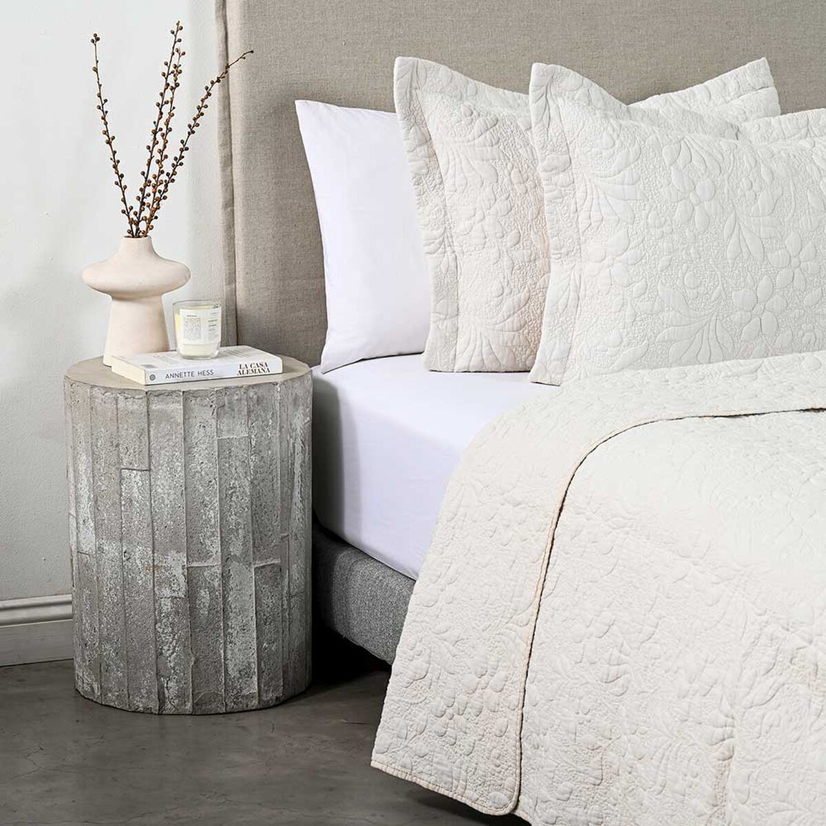 Quilt Royal Supreme Súper King Garden Sand