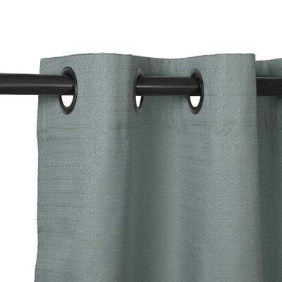 Imagen 2 del producto Set de Cortinas Blackout Mashini Regata Argolla 220 x 140 cm Verde
