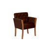 Seccional Intercambiable Latam Home Venecia 3 Cuerpos Chocolate + Sitial Kiel Tela Chocolate