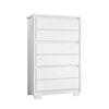 C&oacute;moda Vekkahome Unno 6 Cajones Blanca