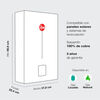 Calefont Gas Natural Rheem Tiro Natural Ionizado 13 lts.