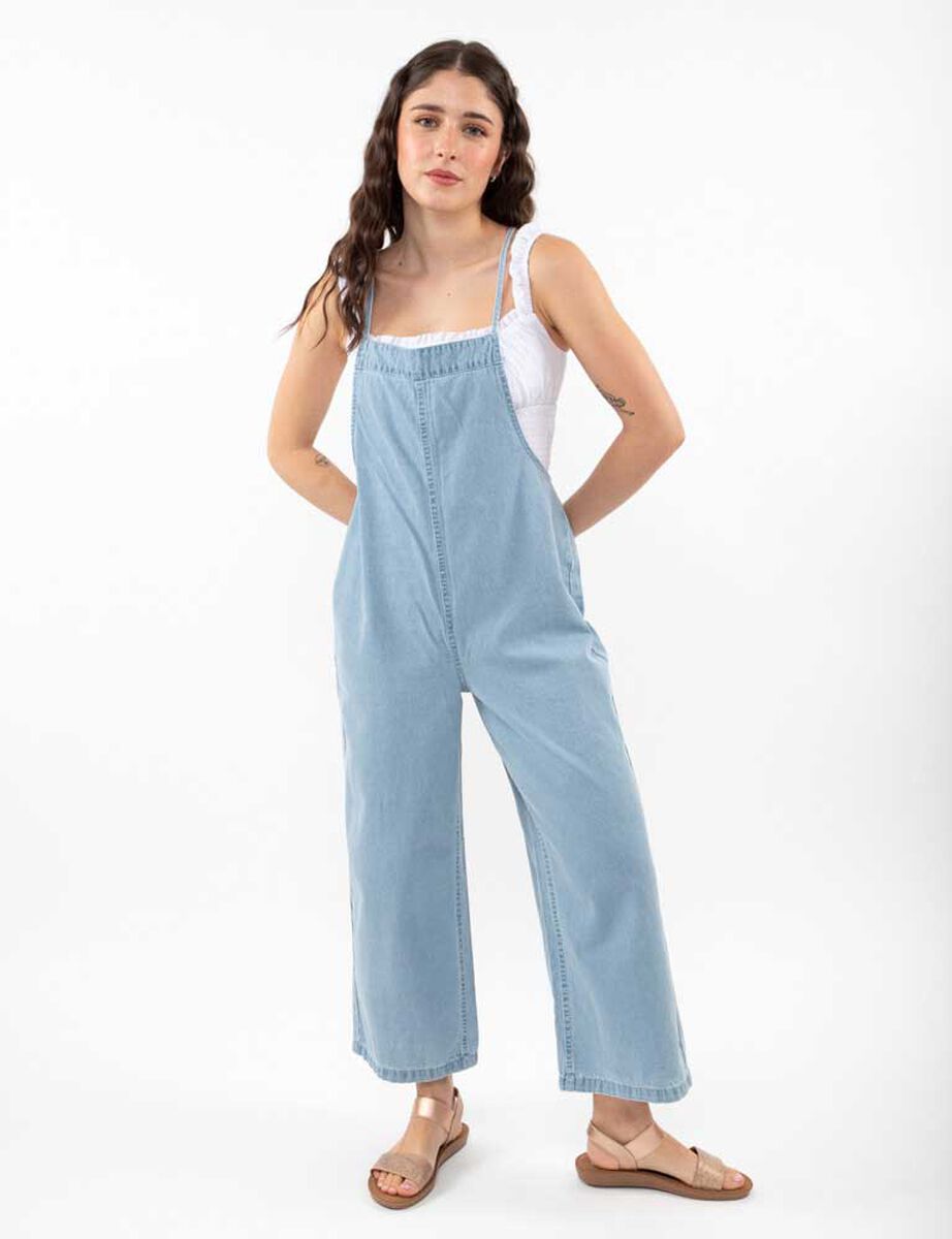 Enterito Largo Denim Mujer Icono