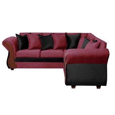 Imagen 2 del producto Sofá Seccional Diseño A&M Home Lucia Derecho 5 Cuerpos Burdeo