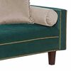Futón Black Factory Vanguardia 3 Cuerpos Verde Beige