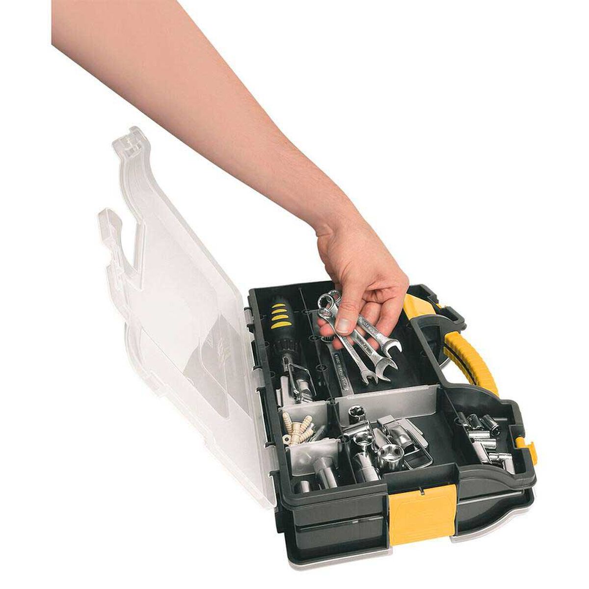 Caja Organizadora Pl&aacute;stica Rimax Rx6040 Negro