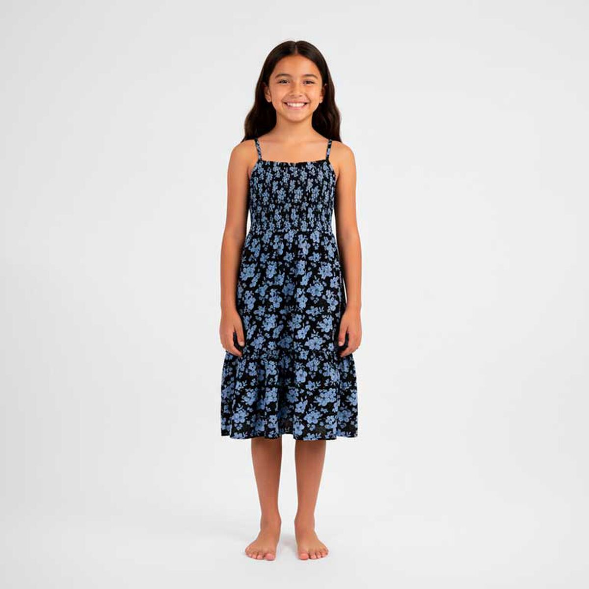 Vestido Midi Sin Mangas Ni&ntilde;a Mila