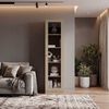 Vitrina Tuhome Home E6 1 Puerta Cartagena Wengue