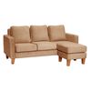 Sofá Seccional Intercambiable Latam Home Venecia 3 Cuerpos Beige