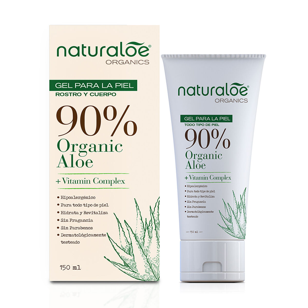 Gel Naturaloe para la Piel 150 ml