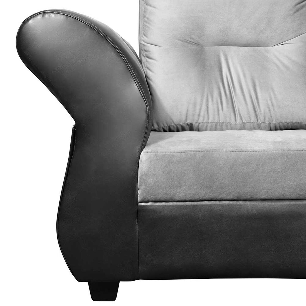 Sof&aacute; Seccional Dise&ntilde;o A&M Home Emma Derecho 5 Cuerpos Gris