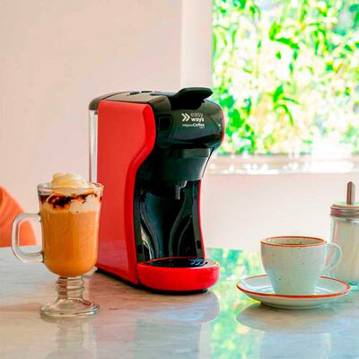 Imagen 2 del producto Cafetera Easyways Milano Coffee 3 en 1 Rojo 0,6 lts.