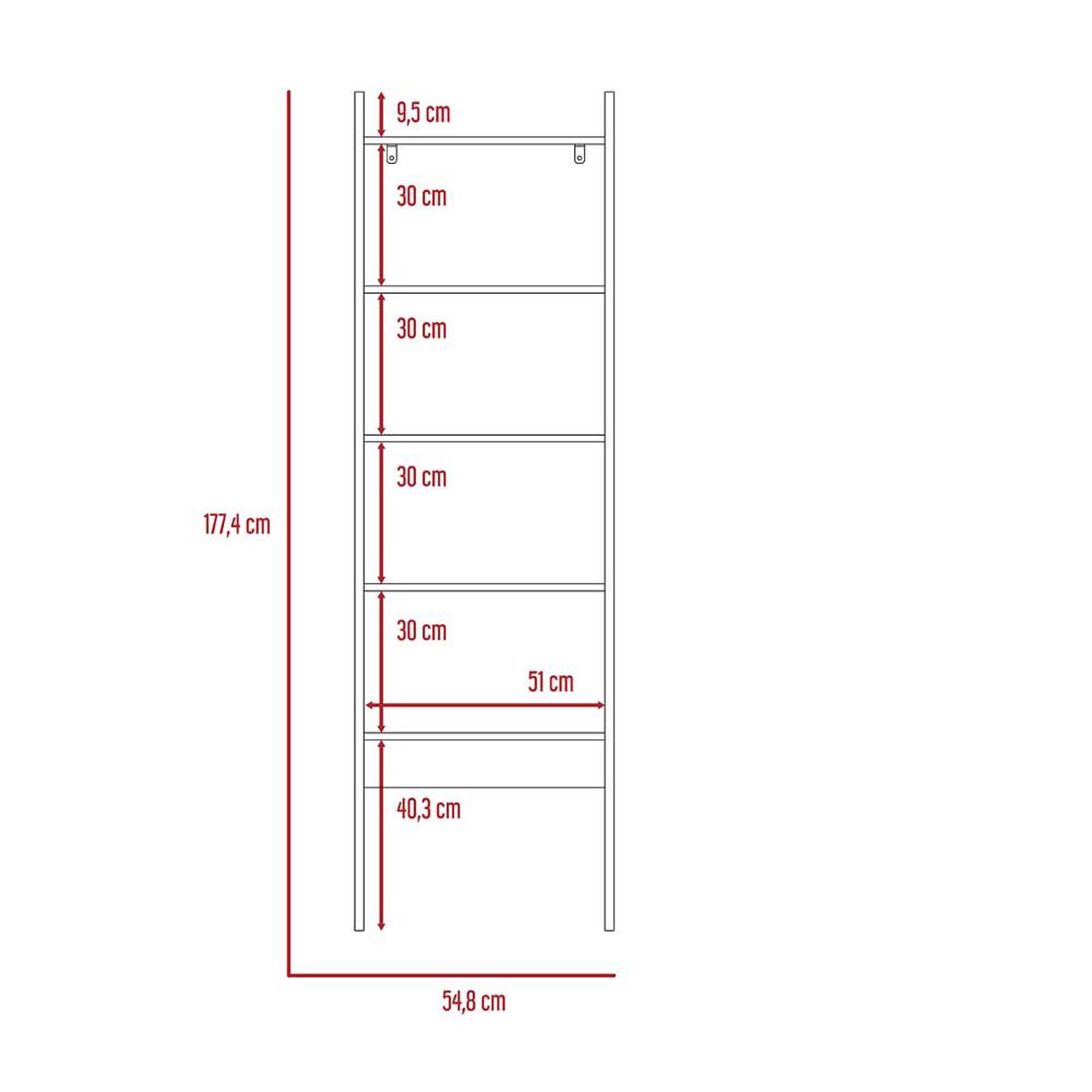 Librero Biblioteca TuHome Soho Bellota