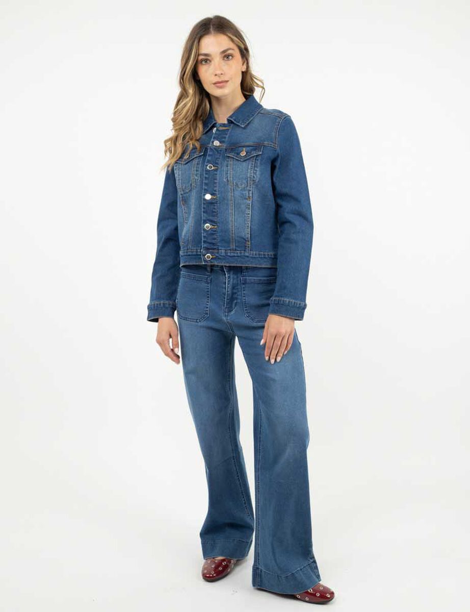 Chaqueta Mezclilla Mujer Zibel
