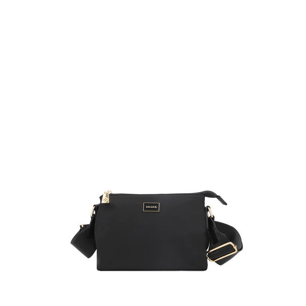 Bandolera Secret Michigan FW25 S Negro