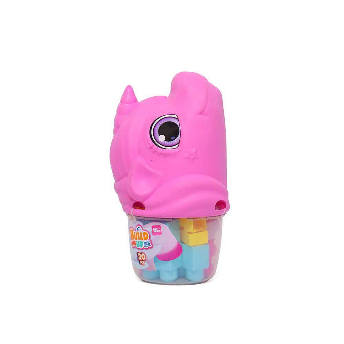 Bloque Maxi 20Pcs en Balde Animal Diseños Surtidos Happy Line