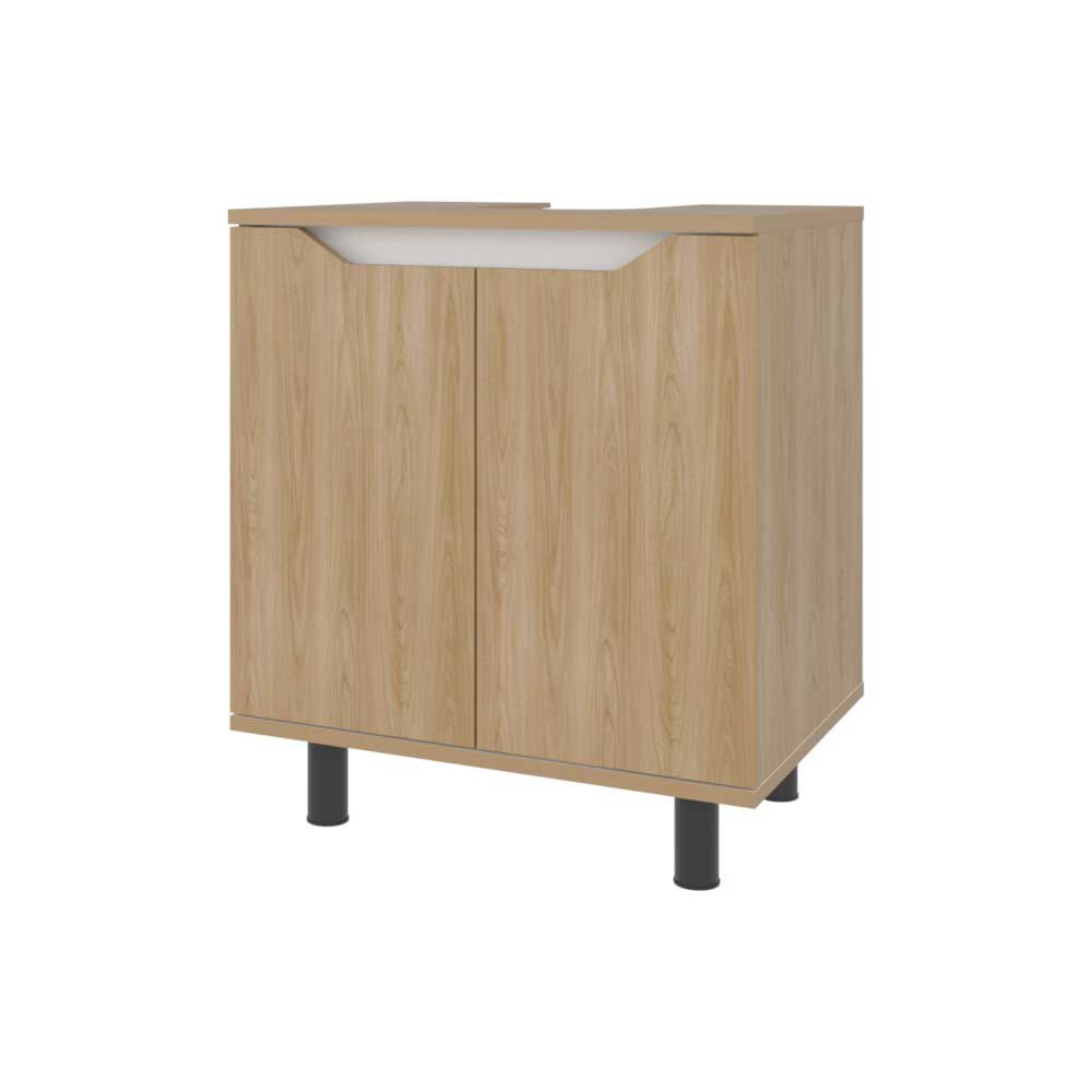 Mueble para Lavamanos Tuhome Marlo Fresno Europeo Blanco