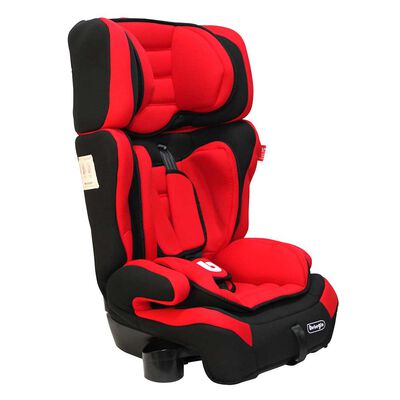 Silla Auto Butaca Alzador 9 a 36 kls Rojo Bebeglo