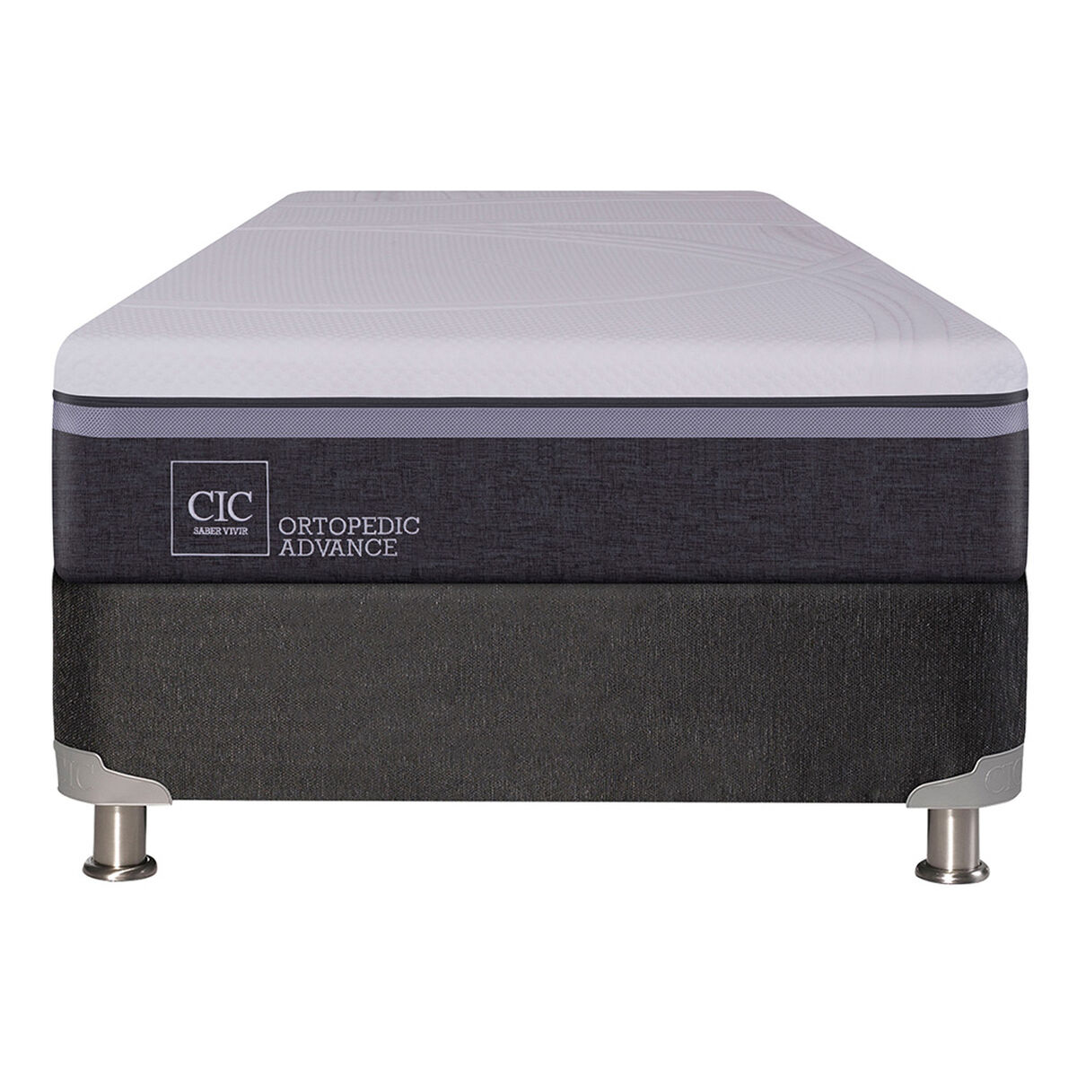 Box Spring CIC 1,5 Plazas Ortopedic Advance