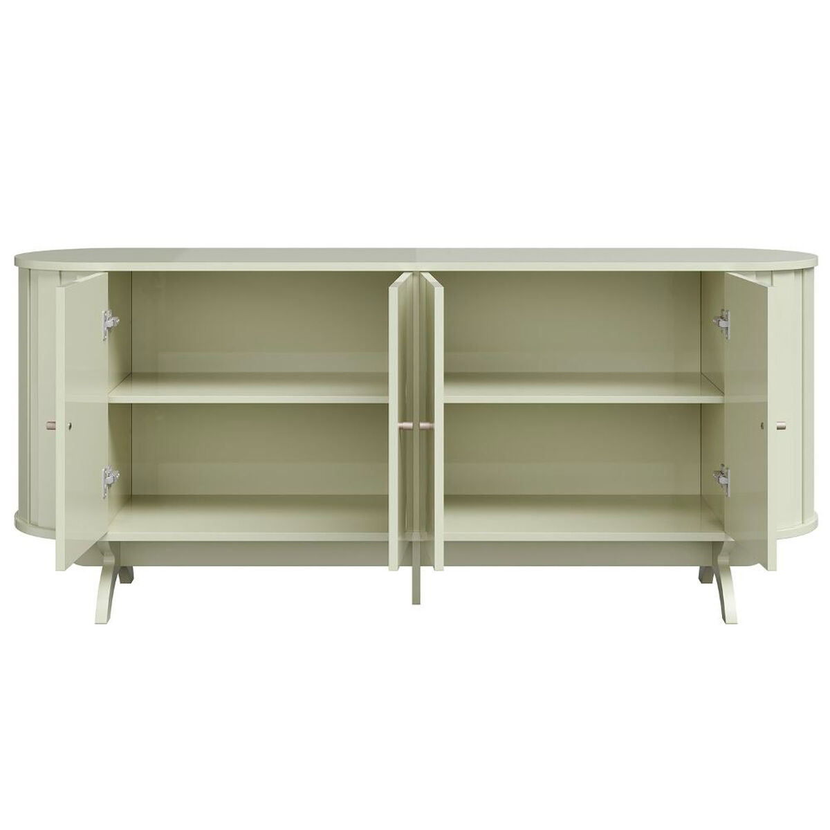 Rack TV Roca Blumenau Hasta 75" Blanco