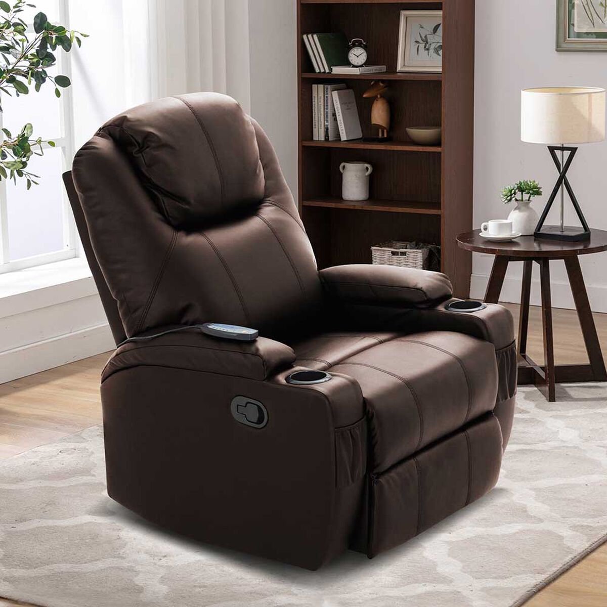 Bergere Eléctrico Multifunción Masaje Zoy Home Lhasa Café