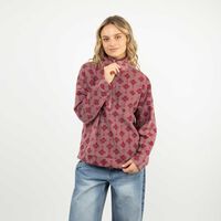 Polerón Mujer Icono Morado