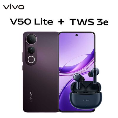 Celular Vivo V50 Lite 256GB 6,77" Negro Liberado
