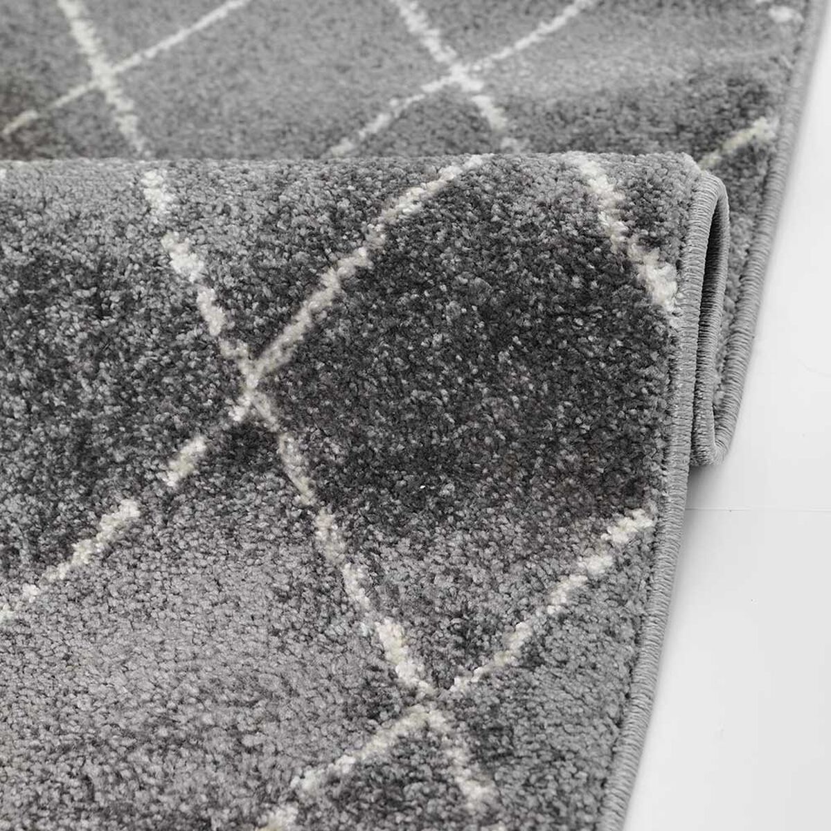 Bajada de Cama Modalfo Florida Gris 50 x 120 cm