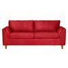 Sofá Latam Home Milan 3 Cuerpos Rojo