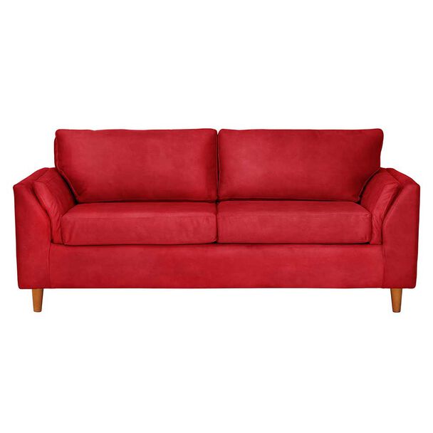 Sofá Latam Home Milan 3 Cuerpos Rojo